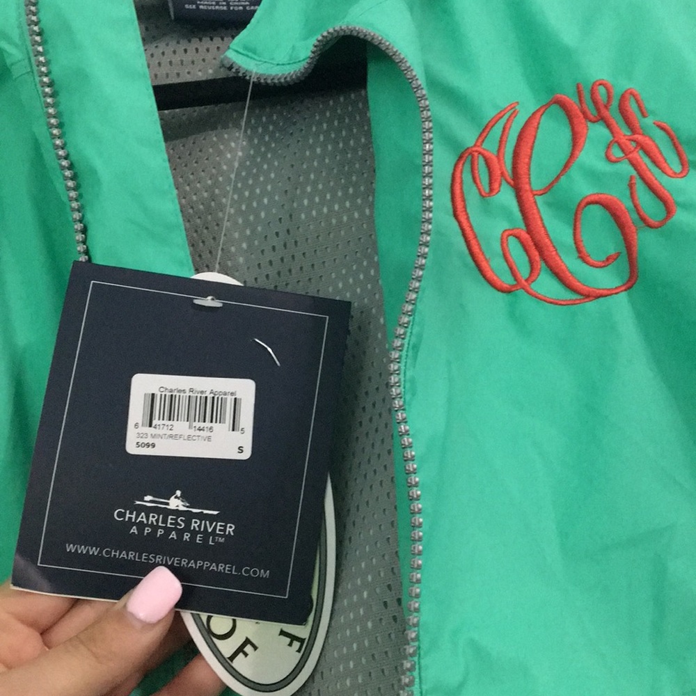 Charles river rain jacket
